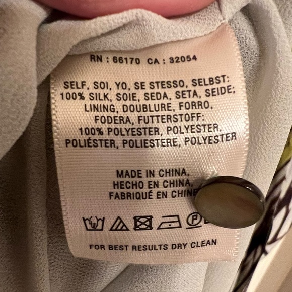 Leifsdottir OP silk Sarita butterfly print mini dress from Anthropologie - Picture 10 of 13